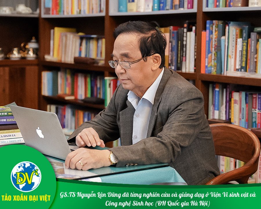 GS.TS Nguyễn Lân Dũng đã từng nghiên cứu và giảng dạy ở Viện Vi sinh vật và Công nghệ Sinh học (ĐH Quốc gia Hà Nội)