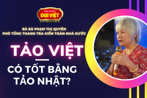 Bà Phạm Thị Quyên: “Tảo Việt có tốt bằng tảo Nhật?”