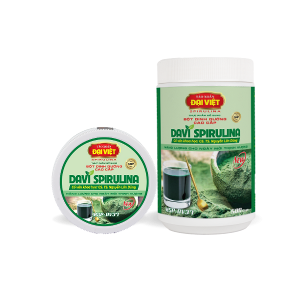Bột tảo dinh dưỡng cao cấp – Davi Spirulina – DV37