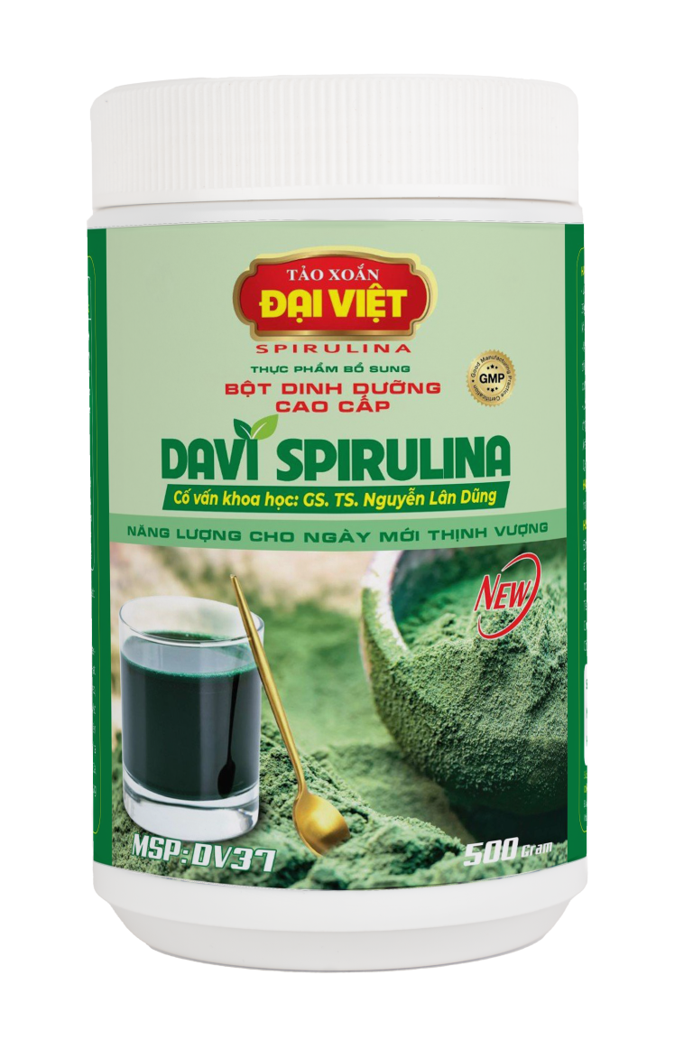 Bột tảo dinh dưỡng cao cấp – Davi Spirulina – DV37