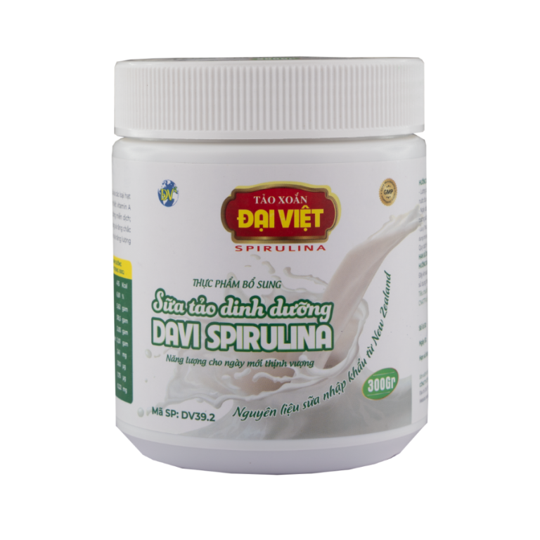 Sữa tảo dinh dưỡng Davi Spirulina – DV 39.2, DV39.3