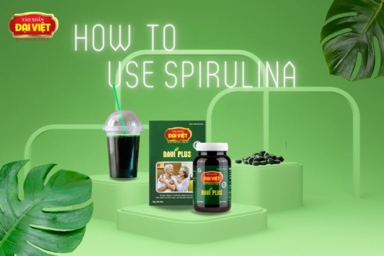 Cách uống tảo xoắn Spirulina hấp thu tốt nhất