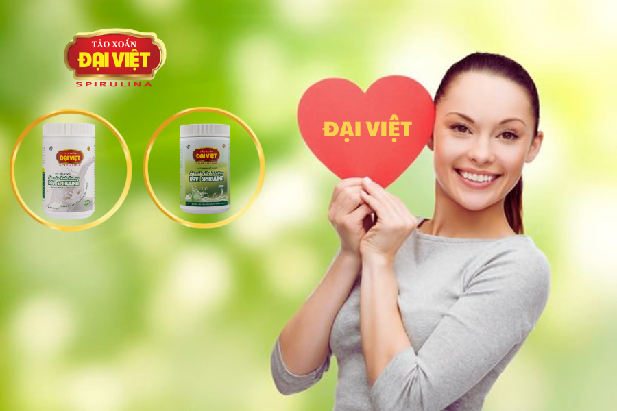 Sữa tảo Đại Việt Davi Spirulina là sản phẩm lành tính, nhiều dưỡng chất
