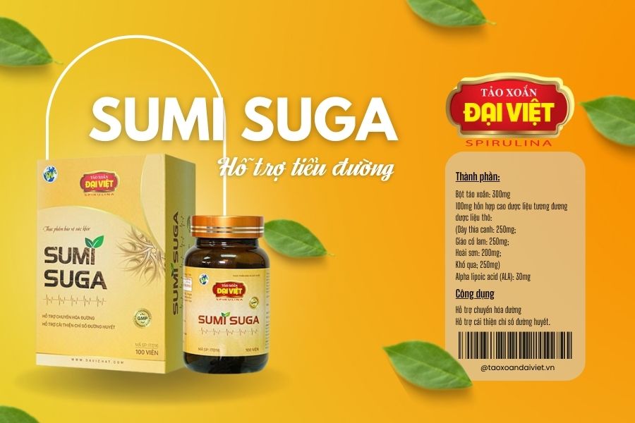 Sumi Suga - Hỗ trợ giảm trừ triệu chứng bệnh tiểu đường
